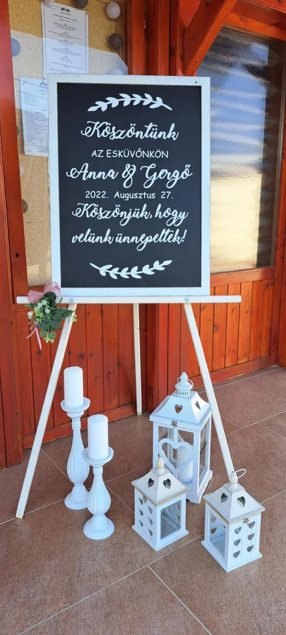Üdvözlő tábla
