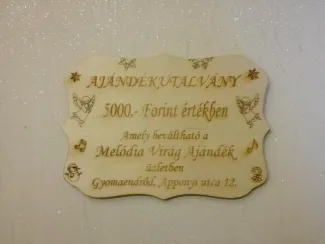 Ajándékutalvány, kicsit másképp